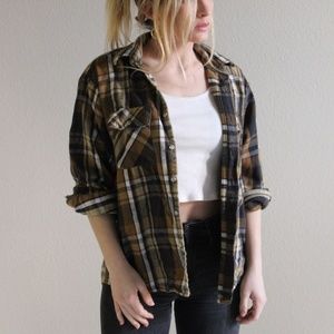 Vintage Heavy Duty Oversized Flannel